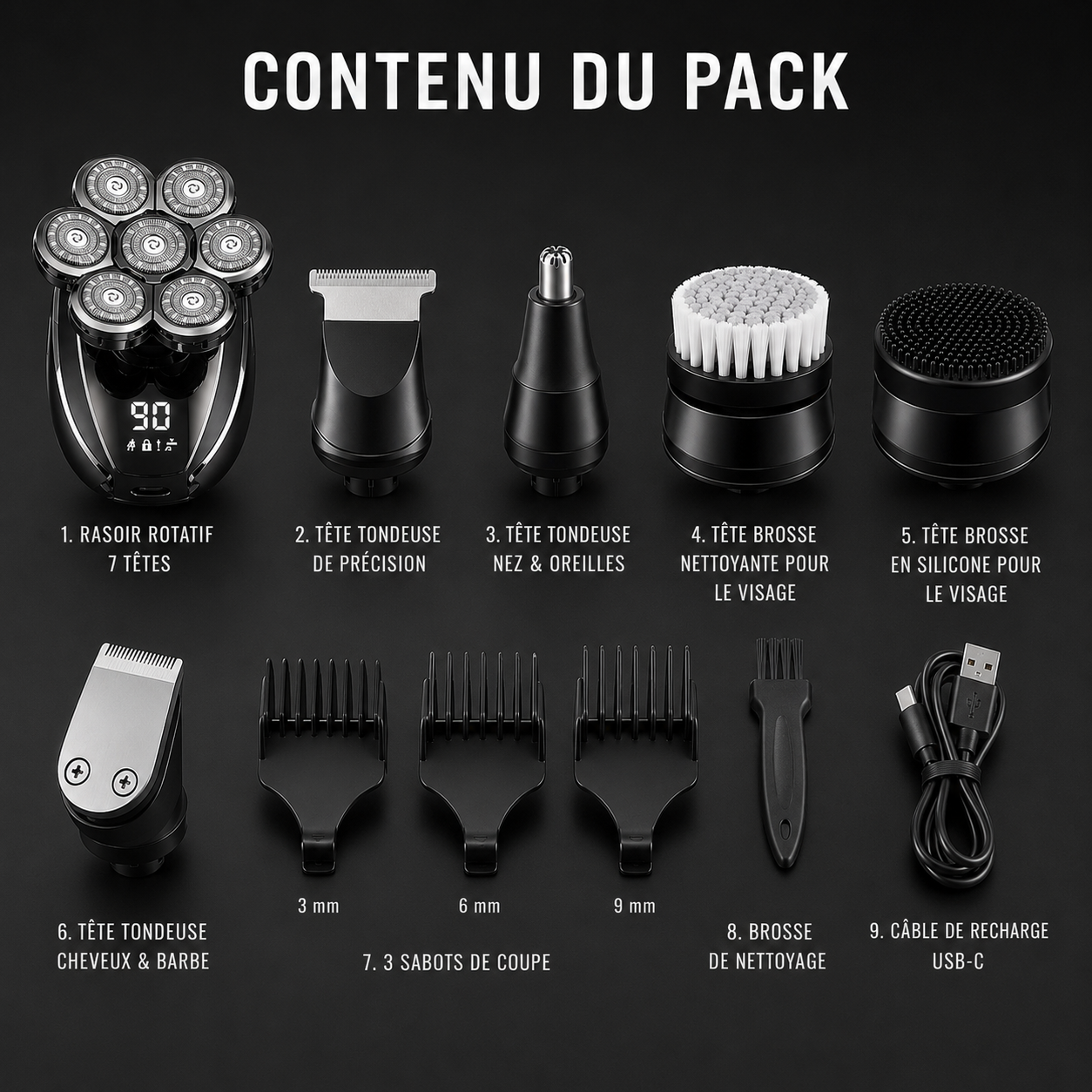 BARVEX™ Le rasoir fait pour tout ton corps